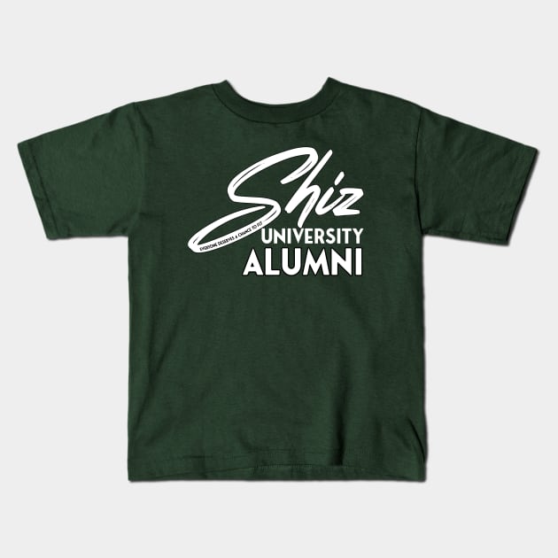 Wicked Shiz Alumni Shirt Kids T-Shirt by showtimechamaco